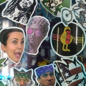 Stickers, Stickers, Stickers,